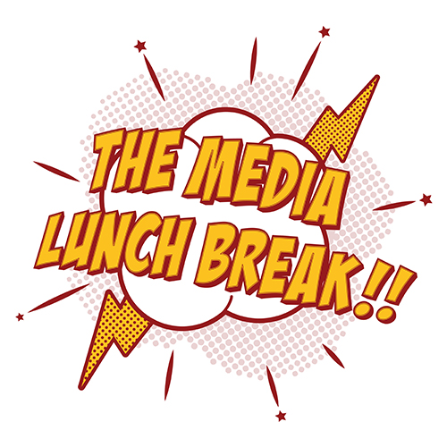 The Media Lunch Break Podcast Logo